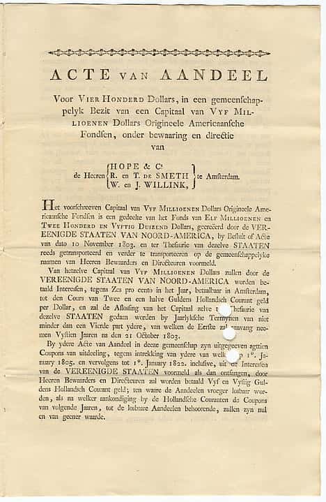 The Louisiana Purchase